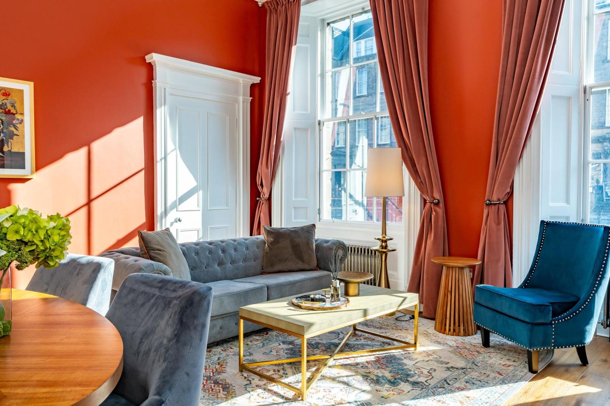 Dragon Suites Luxury Apartments At 9 Albyn Place EDI Buitenkant foto