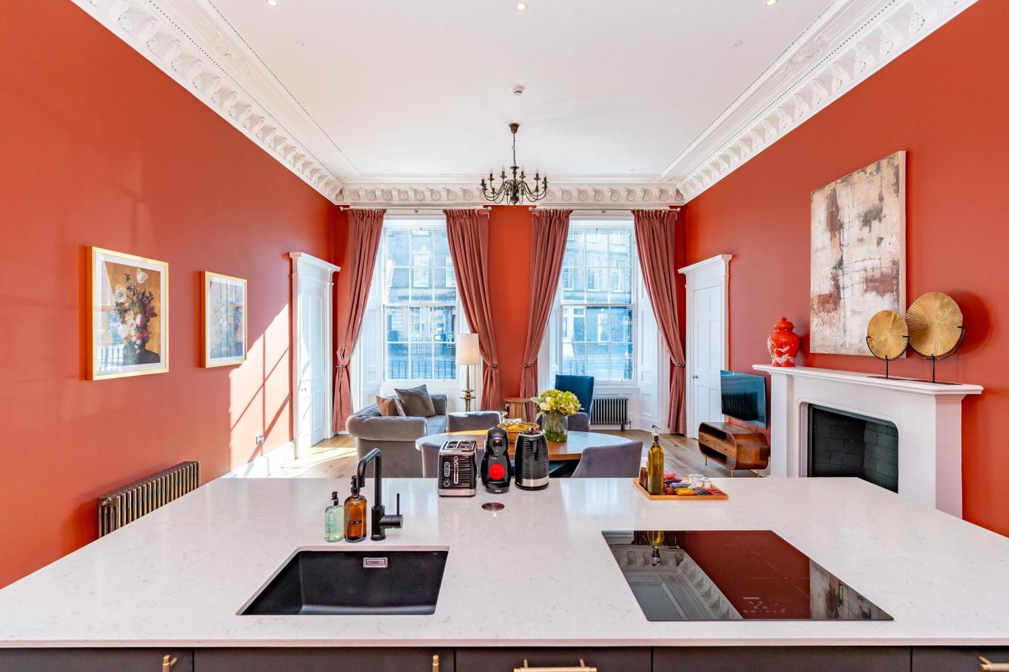 Dragon Suites Luxury Apartments At 9 Albyn Place EDI Buitenkant foto