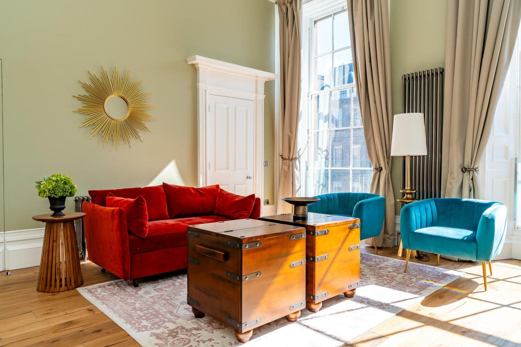 Dragon Suites Luxury Apartments At 9 Albyn Place EDI Buitenkant foto